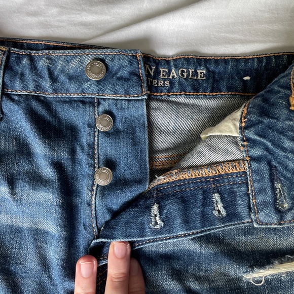 American Eagle Jean Mini Skirt - Picture 3 of 5